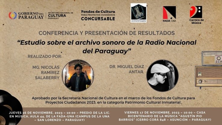 Archivo sonoro de la Radio Nacional del Paraguay