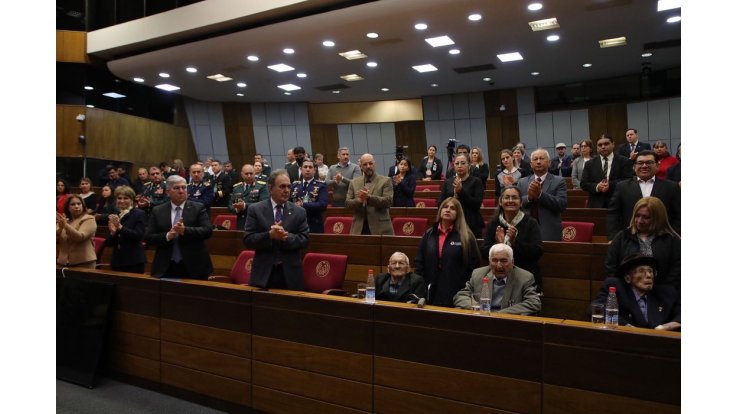 Homenaje a los Héroes del Chaco