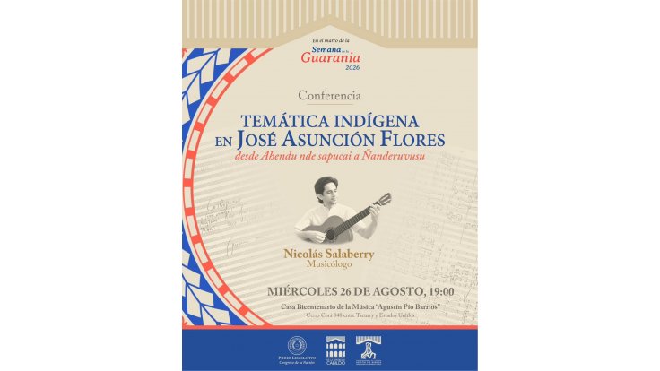 Conferencia del musicólogo Nicolás Salaberry