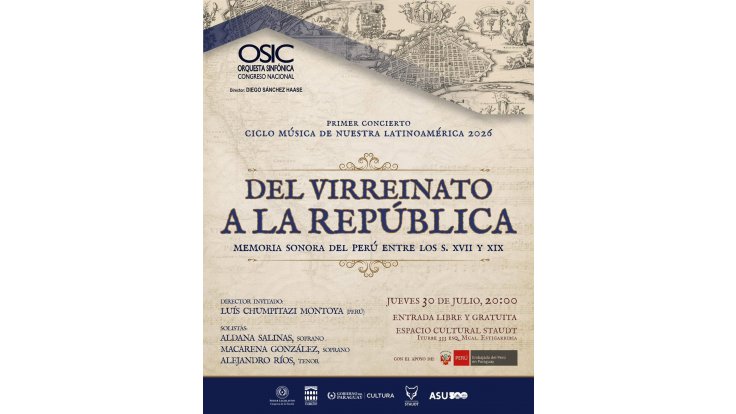 La música de nuestra América Latina 2026