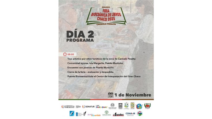 2da, Feria Bioceánica de Libros en el Chaco