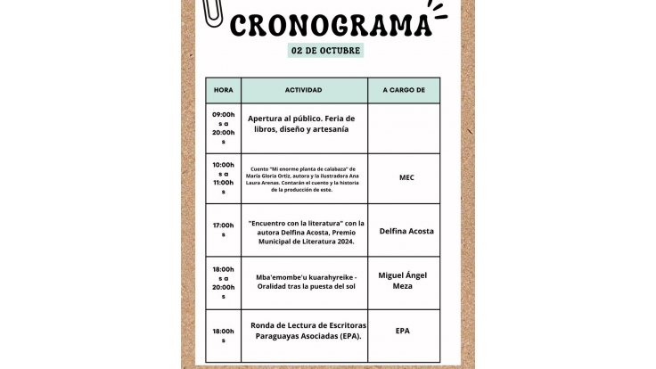 Jornada imperdible de libros, arte y comunidad
