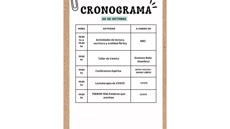 Jornada imperdible de libros, arte y comunidad