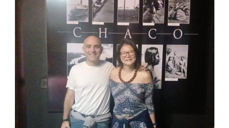 Turistas de diversas partes del mundo