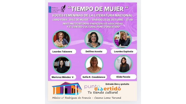 Lectura de EPA en Libroferia “Raíz de Mujer”