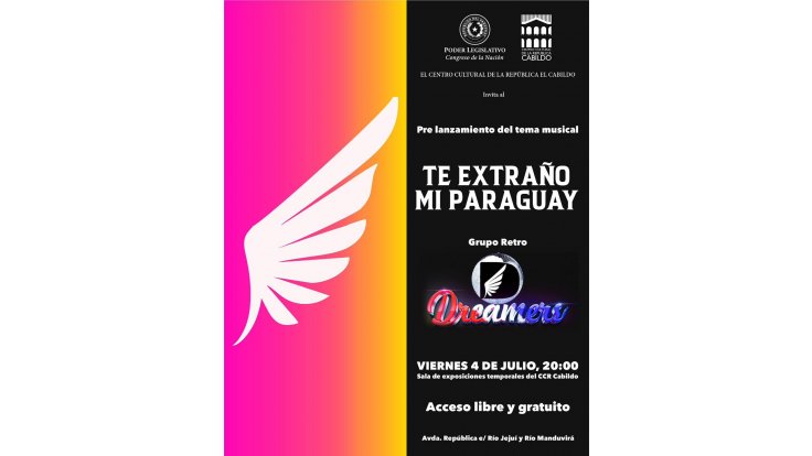 Acto de pre lanzamiento  en El Cabildo