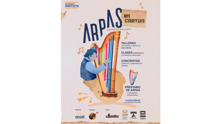 “Arpas en Cartón