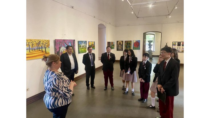 Delegaciones de estudiantes visitaron El Cabildo