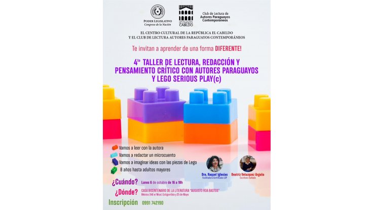 Octubre se inicia con letras y lego