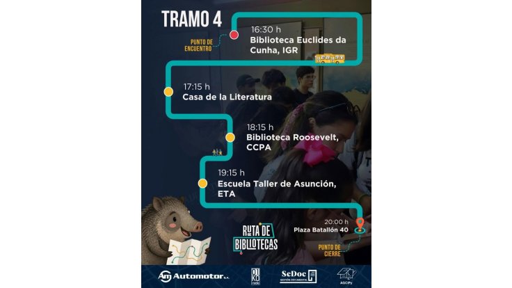 Sexta Edición de la Ruta de Bibliotecas