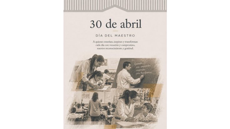 Maestros que forman patria, que siembran futuro
