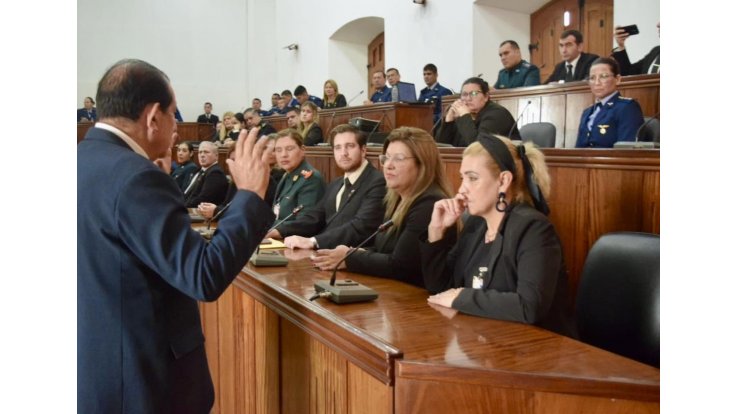 Estudiantes de la Fuerza Aérea Paraguaya