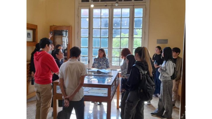 Estudiantes de la carrera de Diseño Gráfico