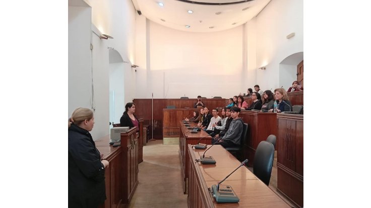 Estudiantes de licenciatura en Lengua Castellana