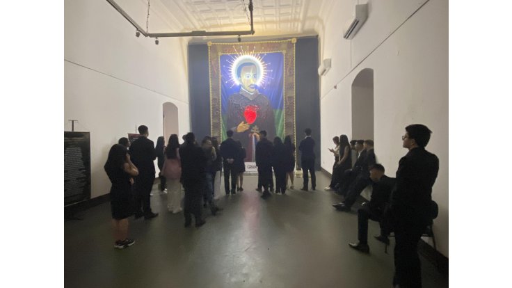 Estudiantes de Derecho en el Cabildo