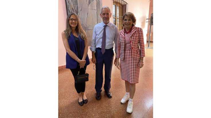 Visita del embajador del República de Italia