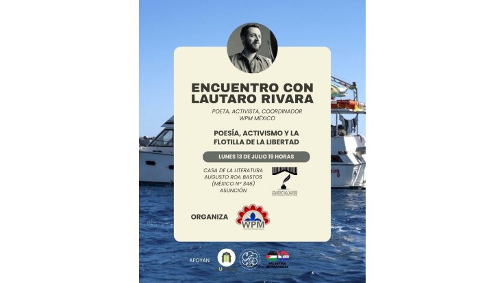 “Poesía, activismo y la Flotilla de la Libertad”