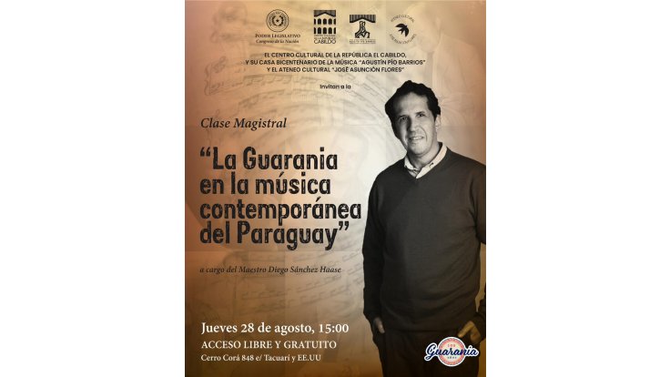 Clase magistral sobre la Guarania