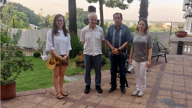 Autoridades eslovenas visitan El Cabildo