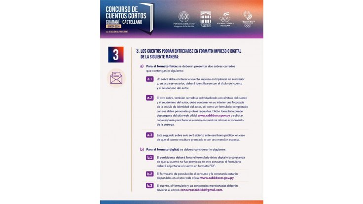 Sigue abierta la convocatoria