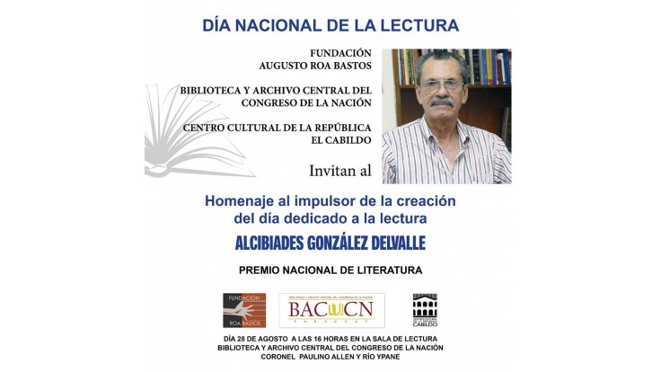 Homenaje a Alcibiades González Delvalle