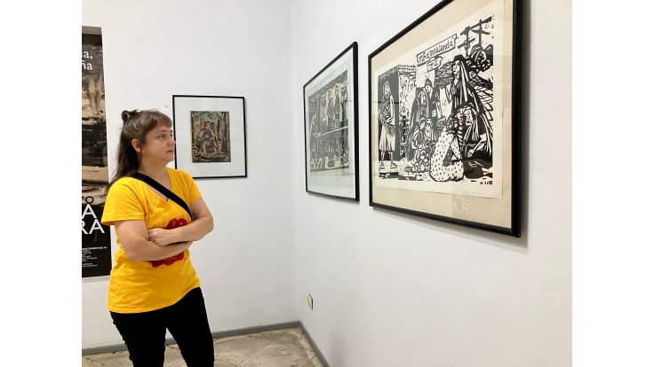 Inauguran “Transtierro” de Miguela Vera