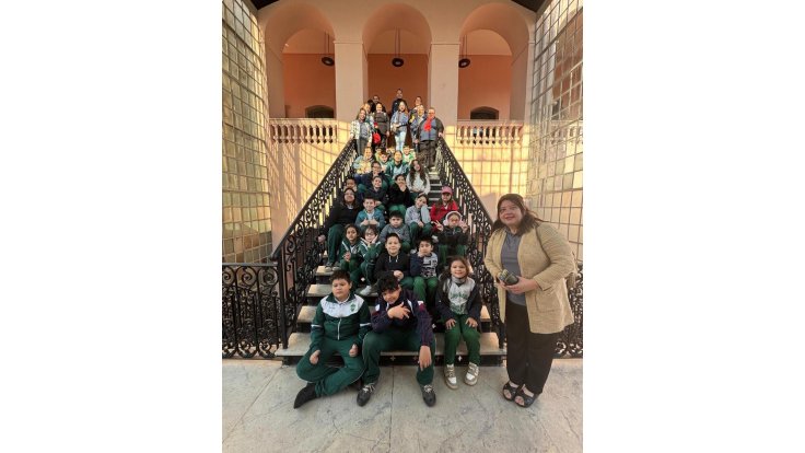 Estudiantes y docentes de distintos colegios