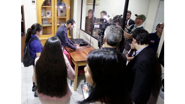 Apertura de la Fonoteca de Radio Nacional