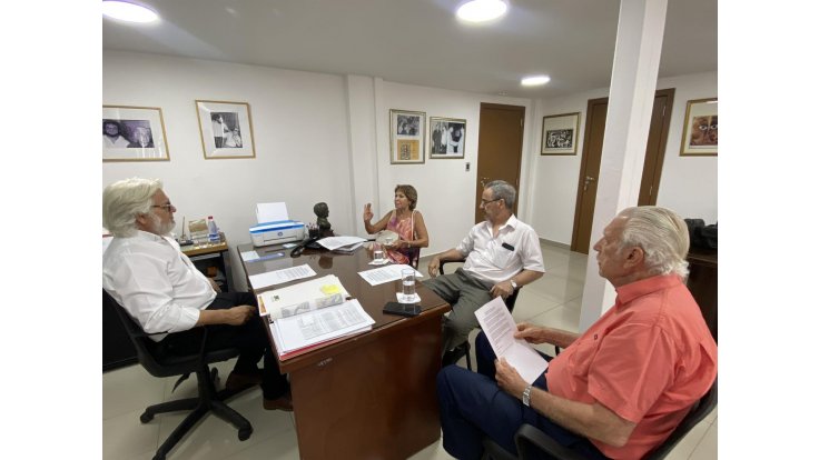 Academia Olímpica presentó proyectos en el Cabildo