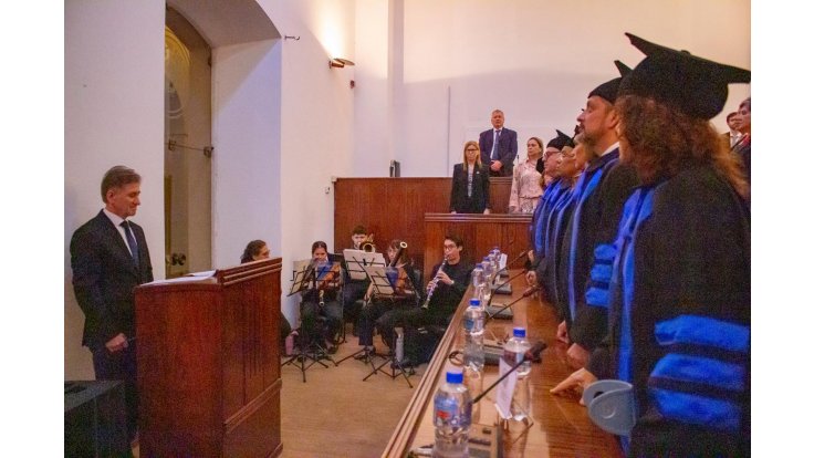 El Cabildo fue sede de la primera investidura