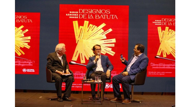 Diego Sánchez Haase presentó su nuevo Libro