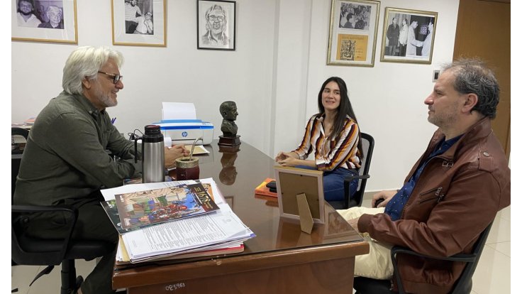 Rubén Bisceglia y Oriana Olivares