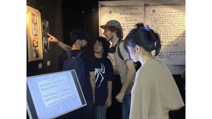 Visitas mediadas en la muestra 